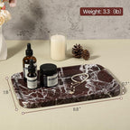 Marble Vanity Tray, 11.8in Stone Bathroom Tray - Image 5