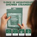 Brookstone Shower Steamers Aromatherapy 12 Tablets - Image 7