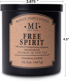 Manly Indulgence Free Spirit Scented Candles - Image 4