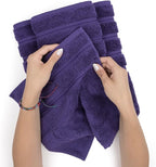 American Soft Linen Luxury 4 Piece Bath Towel Set, 600 GSM 100% Cotton Turkish - Image 5