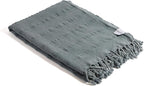 InfuseZen Stonewashed Turkish Bath & Beach Towel –100% Organic Turkish Cotton by InfuseZen