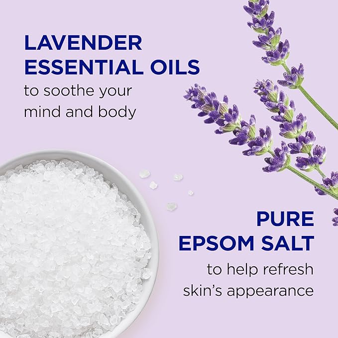 Dr Teal's Foaming Bath with Pure Epsom Salt, Soothe & Sleep with Lavender - Image 2