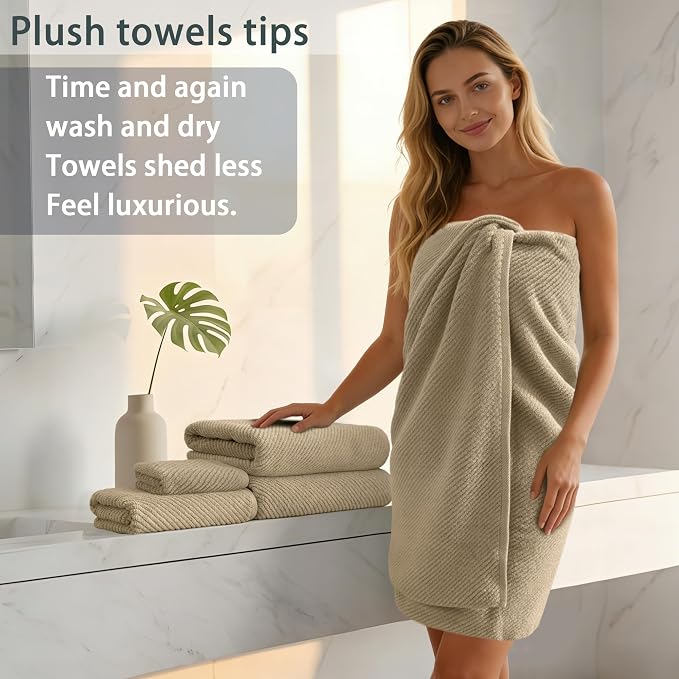 VOOVA & MOVAS Bath Towel Sets - Image 5