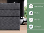 COTTON CRAFT Waffle Luxury Euro Spa Waffle Weave Towel Set - Image 5
