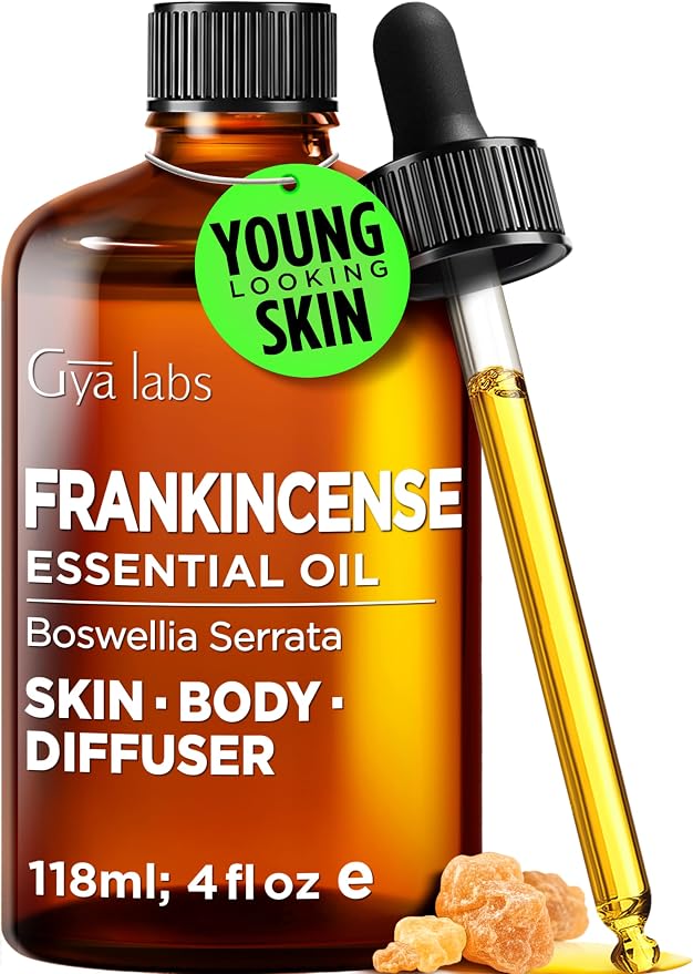 100% Pure Frankincense Essential Oil by GyaLabs