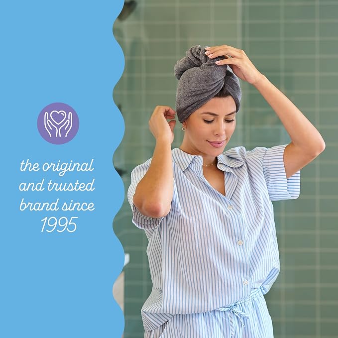 Turbie Twist 4-Pack Microfiber Hair Towel - Image 6