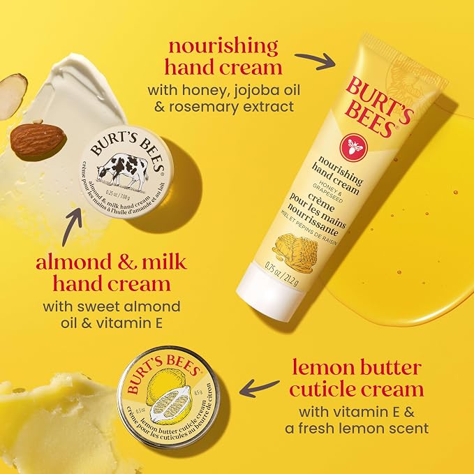 Burt's Bees Mothers Day Gifts Ideas, Tips and Toes Kit, 6 Travel Size Products - Image 6