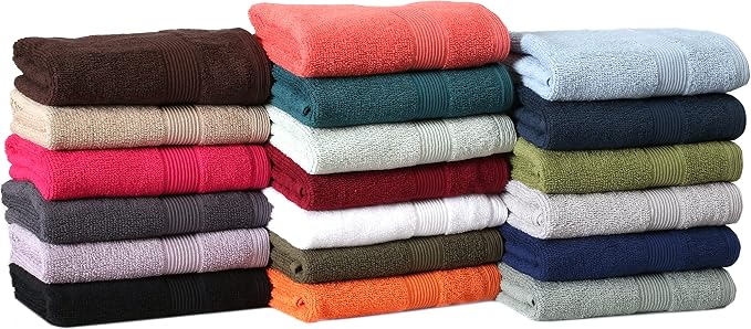 Belizzi Home Ultra Soft 6-Piece Hand Towel Set 16x28-100% Ringspun Cotton - Image 6