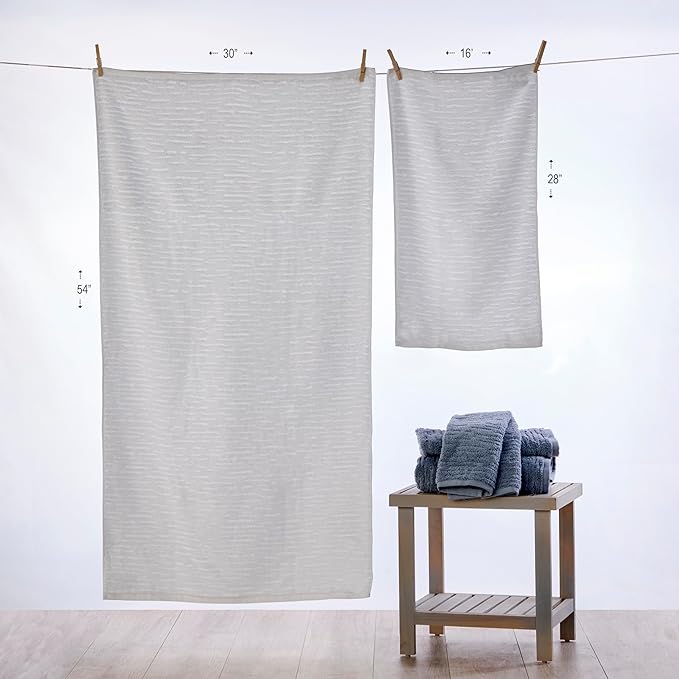 SKL Home CloudSoft Cotton Luxury 2-Piece Hand Towel Set - Image 6