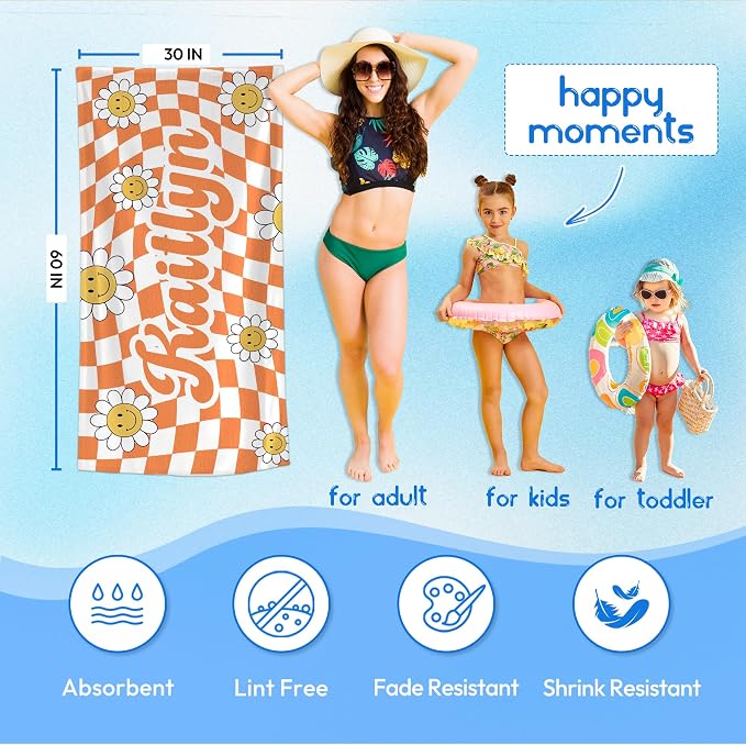 JML Personalized Beach Towel - Image 3