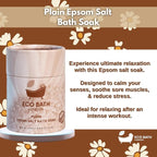 Eco Bath London Plain Unscented Epsom Salt Bath Soak - Image 2
