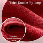 Madison Park 800GSM Bathroom Towel Set of 8 100% Cotton Bath Towel Set - Image 4