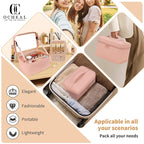Makeup Bag With LED Mirror, Lightweight Travel Makeup Bag With 3 Color Setting - Image 7