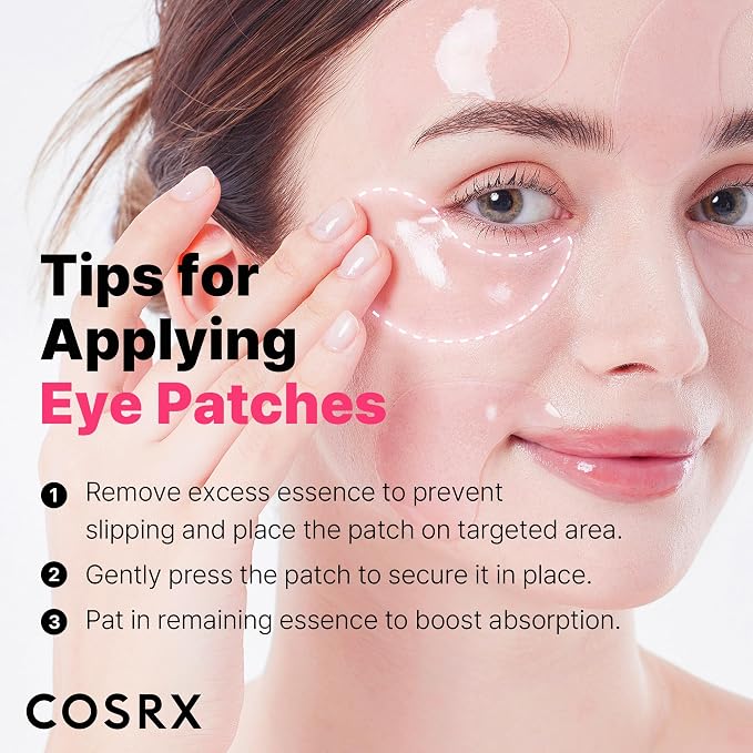 COSRX Limited Pink Edition Pink Peptides Collagen Hydrogel Eye Patch – - Image 4