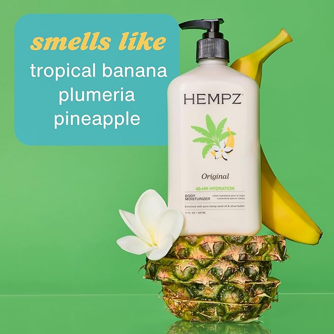 Hempz Original, Natural Hemp Seed Oil Body Moisturizer - Image 4