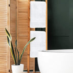 BOUTIQUO 100% Cotton 2 Pack Bath Towel Set 28x55 inches, Eco-Friendly Large - Image 4
