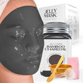BRÜUN Jelly Mask Jar Bamboo Charcoal Peel-Off Face Care Rubber Mask | 23 fl oz by BR%C3%9CUNBeauty