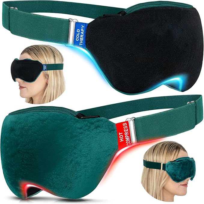 Medi Grade 2-in-1 Heat and Cooling Eye Mask by MediGrade