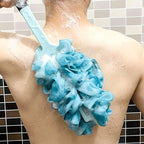 2 Pack Back Scrubber for Shower, Anti Slip Long Handle Bath Body Brush - Image 3