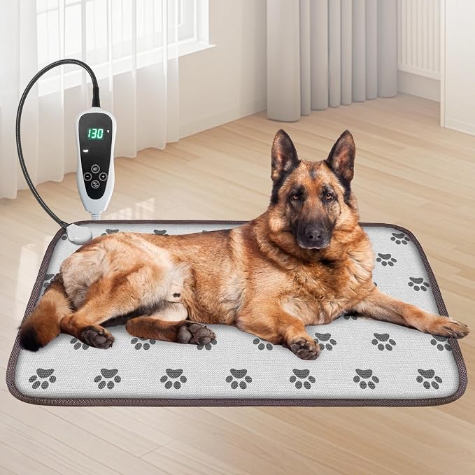 GOLOPET Large Dog Heating Pad 34x21in by Afullrangeofservicesforyourpet