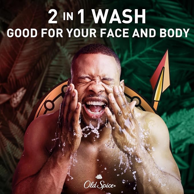 Old Spice Cleansing Body Wash for Men, 3X Defense, 24/7 Shower Fresh - Image 3