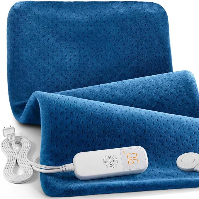 Heating Pad for Back Pain Relief, Menstrual Pain, Christmas Gifts for Women Men by Fanatato