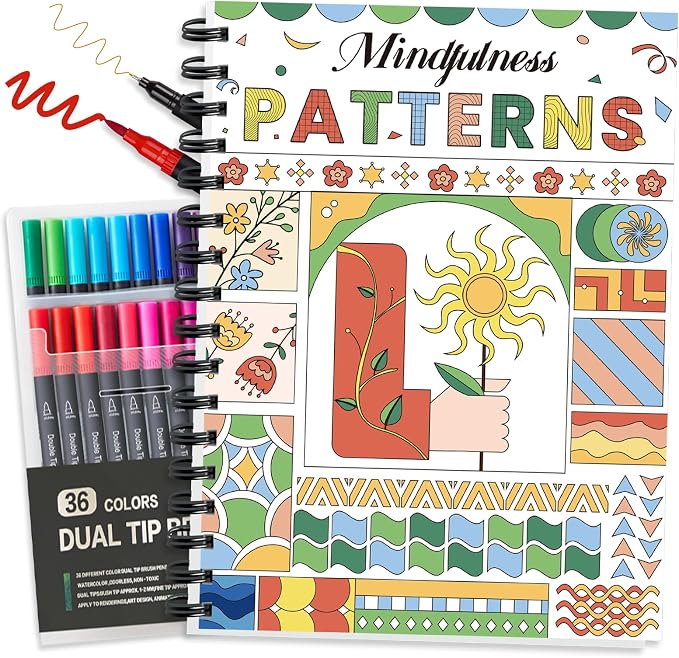 Adult Coloring Book Set- for Adults Relaxation by Jekohor
