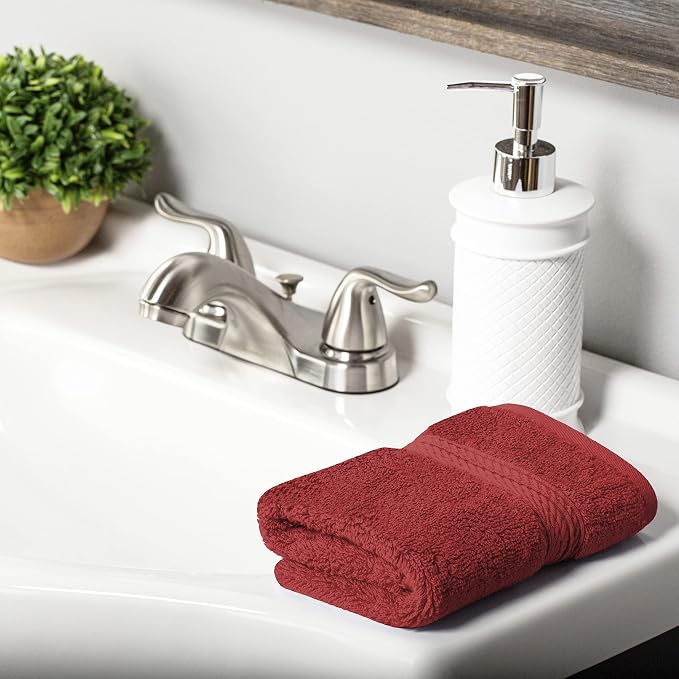 Superior Egyptian Cotton Pile 10 Piece Towel Set, Includes 2 Bath, 4 Hand - Image 5