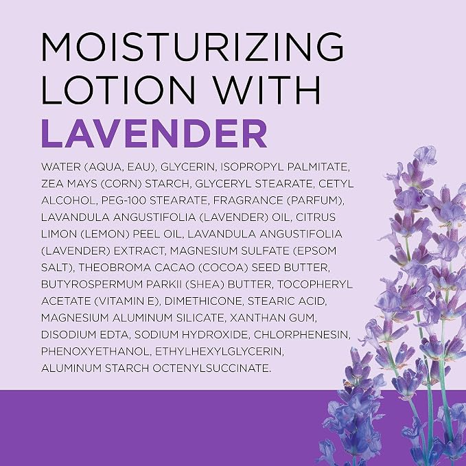 Dr Teal's 24 Hour Moisture+ Body Lotion, Lavender Essential Oil, 18 fl oz - Image 7