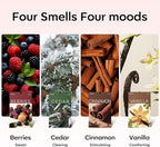 MYARO 20 Packs Cedar Cinnamon Vanilla Berries Potpourri Bag Scent Sachet - Image 9