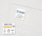ZUPERIA 7-Pack White Bath Towels - Image 7