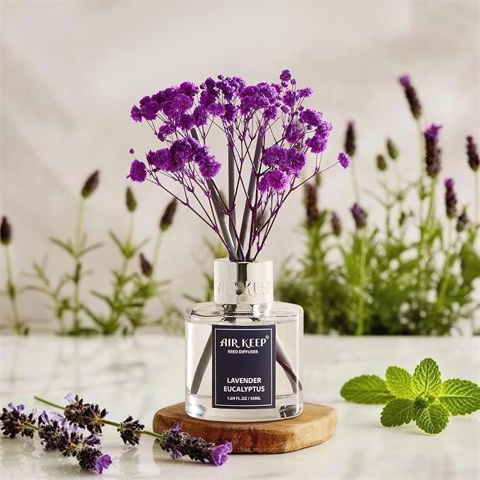 Airkeep Reed Diffuser Set, 1.69 fl oz - Image 3