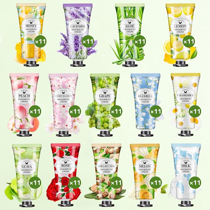 VISCOO 154 Pack Hand Cream Gifts Set - Image 7