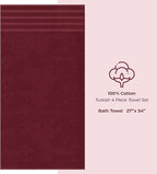 American Soft Linen Luxury 4 Piece Bath Towel Set, 600 GSM 100% Cotton Turkish - Image 4