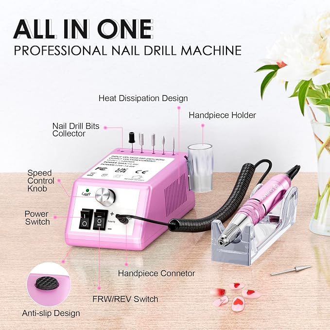 Subay 30000RPM Professional Nail Drill Machine - Image 2