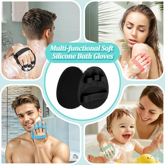 Upgrade Silicone Bath Glove - Image 6