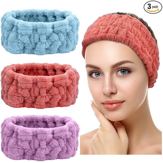 Chuangdi 3 Pieces Elastic Headband by Chuangdi