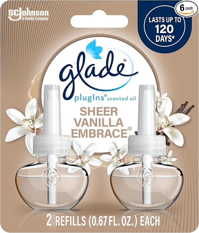 Glade PlugIns Refills Air Freshener, Scented and Essential Oils by Glade