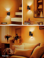 Amber Night Lights Plug into Wall, Dimmable Night Light Plug in, Modern Night - Image 5