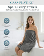 100% Cotton Bath Towels Set of 24 – 2 Bath Sheets, 2 Large Bath Towel, 2 Gym - Image 2