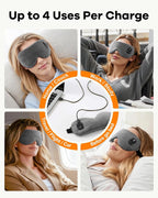 FACEMOON Heated Eye Mask for Dry Eyes: Electric Warm Compress for Blepharitis - Image 7