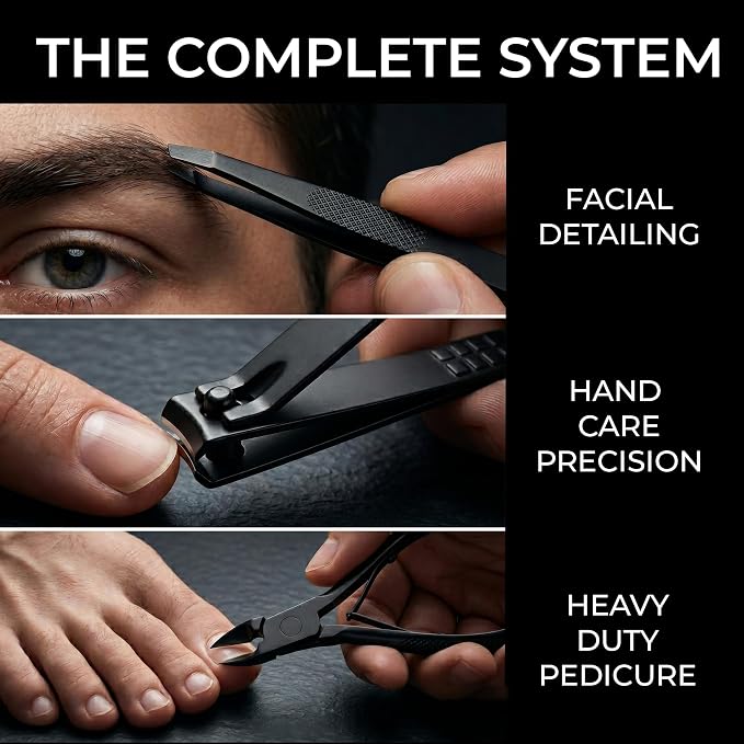 Earth & I Precision-Forged Stainless Steel Manicure Set - Image 6