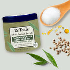 Dr Teal's Shea Sugar Body Scrub, Cannabis Sativa Hemp Seed Oil - Image 5