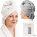 ROLSHOL 2 Pack Microfiber Hair Towel Wrap by ROLSHOL