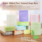 BELA Triple Milled Soap Variety Pack 3.3 OZ Pack of 12, Long Lasting French - Image 2