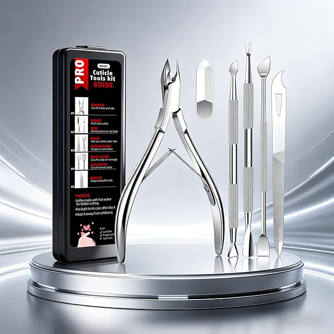 Cbiumpro 5-Pack Cuticle Trimmer Set - Image 2