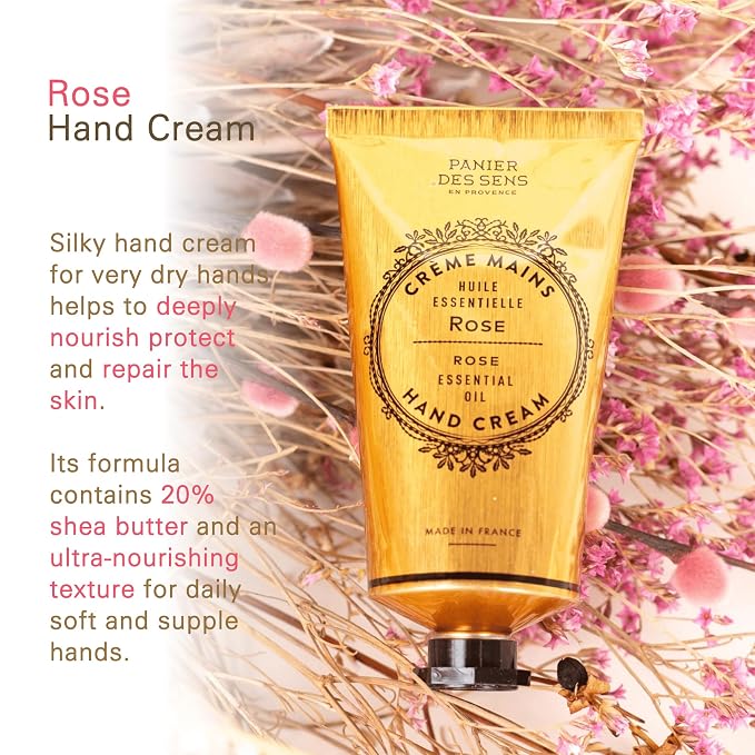 Panier des Sens – Rose Hand Cream – Moisturizing Hand Lotion - Image 3