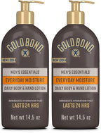 Gold Bond Men's Essentials Everyday Moisture Daily Body & Hand Lotion by GoldBond