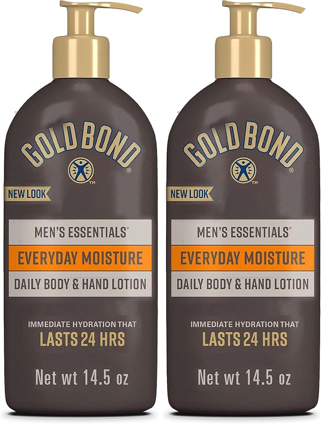 Gold Bond Men's Essentials Everyday Moisture Daily Body & Hand Lotion by GoldBond