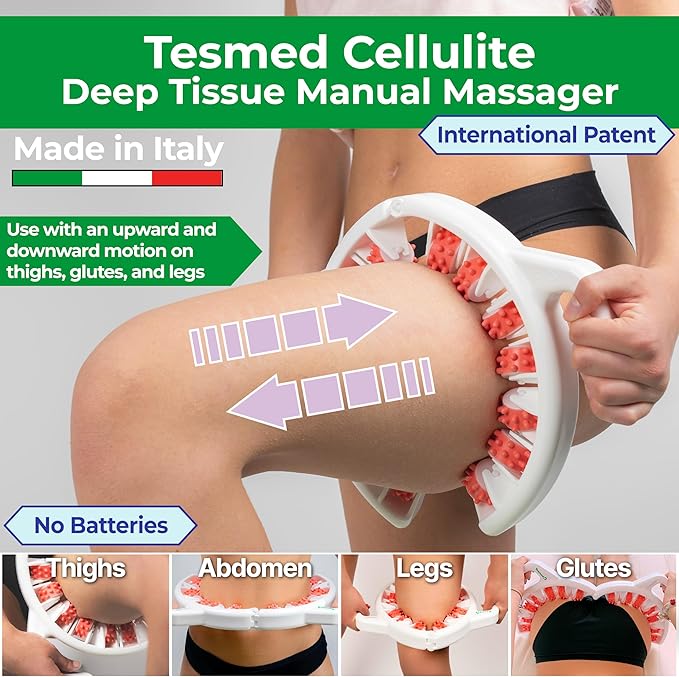 TESMED Cellulite Manual Massager : Made in Italy, Patented - Image 2